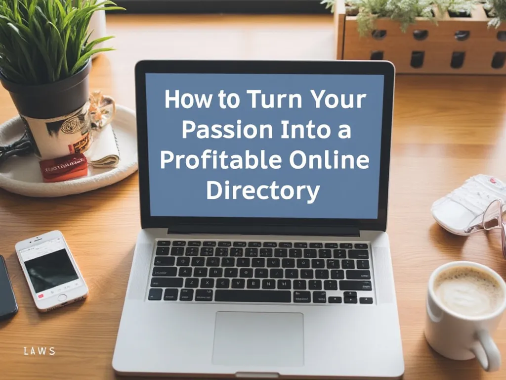 Turn Your Passion into a Profitable Online Directory